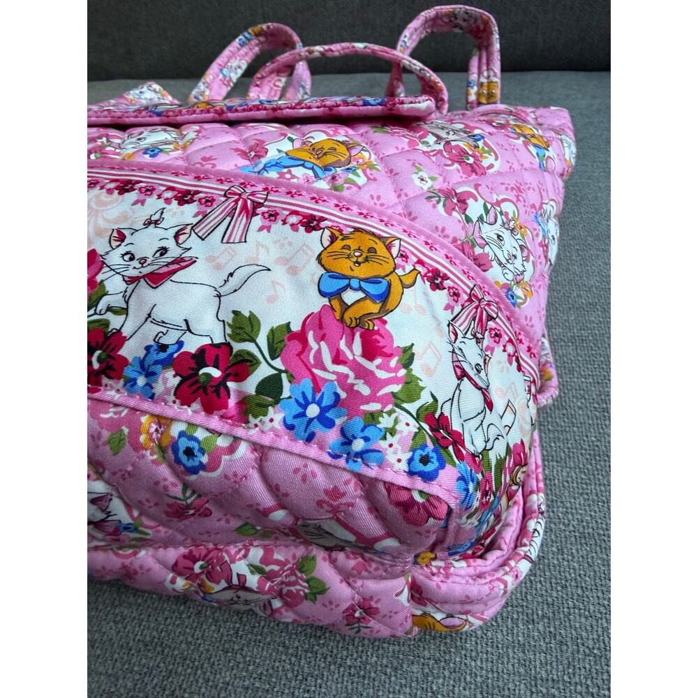 Vera Bradley x Disney The Aristocats the Original Drawstring Backpack - Picture 12 of 14
